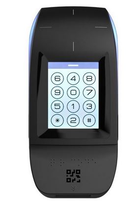 Kültéri érintőképernyős QR kód, MIFARE, Bluetooth, W34,RS-485, ARCS-R31-CQ/BT1-3i/1